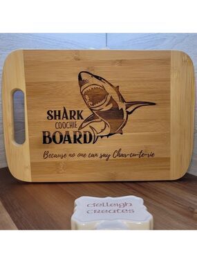 Shark Choochie Charcuterie Cutting Board *Host Pick*